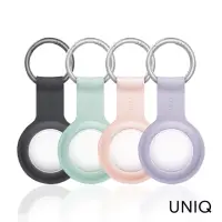 在飛比找momo購物網優惠-【UNIQ】AirTag Lino 液態矽膠掛扣防丟保護套