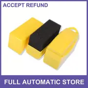 TWO Car Tire Tyre Wheel Shine Pad Sponge Foam Brush Waxing Polishing Universal