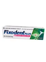Fixodent Plus Scope Denture Adhesive Cream Superior Hold 0.35 OZ-RARE-SHIP N 24H