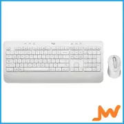 Logitech MK650 Wireless Keyboard & Mouse White