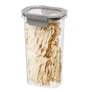 Oggi Clarity 24cm/1.6L Food Storage Container Stackable Pantry Organiser Clear