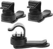 JUMPLAWN 3pcs Water Tube Clips Multi-Function Backpack Fixing Buckles Material for Hiking Camping and Outdoor Activities