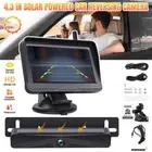 2.4GHz Reversing Rearview Camera Solar/Type-C Rechargeable Wireless forCar Truck