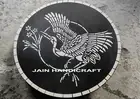 18" black Marble coffee Table Top Inlay malachite Home Decor side corner table