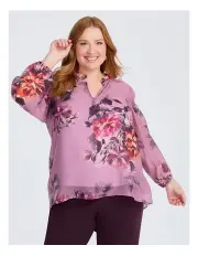 [Taking Shape] Camille Tencel Blouse in Floral