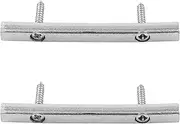 Musiclily Basic String Retainer Bars Tension Bar for Floyd Rose Tremolo System Electric Guitar, Chrome (Set of 2)