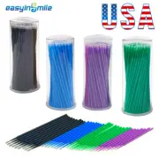 1 bottle Dental Micro brush Tooth Applicator tips Disposable regular Super Fine