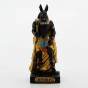 Veronese Design 3 3/8 Inch Anubis Egyptian God of The Dead Resin Miniature...
