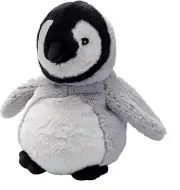 Plush Baby Penguin Microwavable Wheat Bag, French Lavender Scented and Weighted,