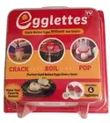 Egglettes Egg Cooker Set Of 4 Hard Boiled Egg Pods, As Seen on TV - New