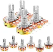 JUMPLAWN 10pcs Precision Turn Potentiometer Horizontal Trimmer Potentiometer DIY Electronic Accessories High Precision Resistors Parts 15mm Diameter