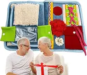 Fidget Blanket,Comforting Autistic Activities Pad - Versatile Fidget Book, Products, Fidget Blanket for Adults with