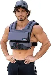 Weighted Vest 45lb 3M Iridescent Removable Iron Weights for Men and Women Workout for Calisthenics and Fitness Sport Training