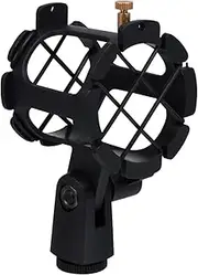 COOPHYA Vibration Microphone Mount Clip Holder for Recording Studios Shockmount for Mic Storage Rack for Vlogging Touring Radio Stations