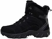 [NVBHOF] Men's Military Tactical Combat Boots, Non-Slip High Top Outdoor Patrol Hiking Boots, Lightweight Hiking Walking Boots, for Military Tactical Work Boots