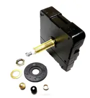 High Torque (Silent) Clock Movement extra long shaft w/continous sweep, 15/16"