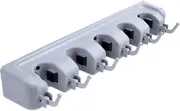 Broom Mop Holder, Multipurpose Wall Mounted Organizer