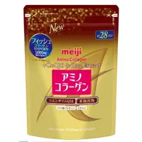 在飛比找蝦皮購物優惠-MEIJI 明治 膠原蛋白粉璀璨金28日份袋裝 效期2024