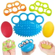 Hand Exercise Squeeze Balls, Grip Strength Trainer, Finger Recovery Kit, Impr...