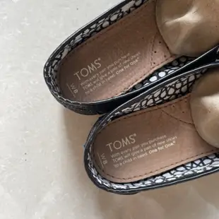 Toms Classic Black Glitter黑亮片 鞋 US8=25cm
