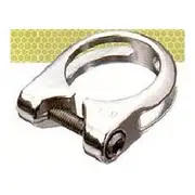 Uno Alloy Seat Post Clamp [Colour: Silver] [Diameter: 28.6mm]