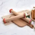 Beech Wood Adjustable Rolling Pin 36/43cm Dough Roller Cookies