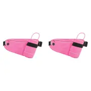 2x Annabel Trends Walkmate Waist Pack Outdoor Running/Walking Belt Bag Pink
