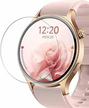 Puccy 3 Pack Tempered Glass Screen Protector, compatible with Aeac AR01 1.32" smartwatch smart watch Protectors Guard
