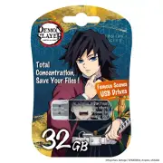 Verbatim Giyu Demon Slayer 32GB USB 3.2 Gen 1 Flash Drive Stick For PC/Laptop