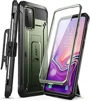 SUPCASE Unicorn Beetle Pro Series Designed for Samsung Galaxy S20 FE Case (2020 Release), Full-Body Dual Layer Rugged Holster & Kickstand Case with Built-in Screen Protector (Guldan)