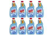 8x Ajax Spray Wipe 500ml Glass Anti-Fog Anti-Scratch Anti-Streak Cleaner Refill