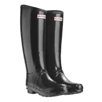 在飛比找蝦皮購物優惠-Hunter boots 英國品牌 Hunter 黑色雨靴 