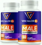 (2 Pack) Viril Valor XL for Men, Male Support Health Capsules