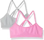 [Hanes] Girls ComfortFlex Seamless Racerback Bra 2-Pack
