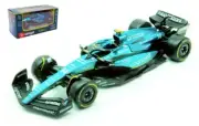 Model Car formula 1 F1 Scale 1:43 Burago Aston Martin AMR 23 Alonso