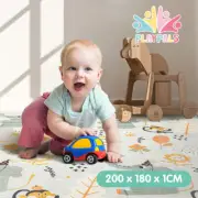 Playpals Kid Play Mat Baby Crawling XPE Foam foldable Pad Double Non-slip Carpet