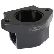 Aeroflow Billet Remote Thermostat Housi-12Orb Ports Each Side Chev - AF64-3043BLK