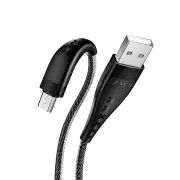 U11 Micro USB Braided Fast Charging Data Cable 1.2M For Samsung S7 S6 Xiaomi Redmi Note 5