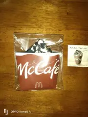 Oreo cookie chocolate frappe towel Mccafe frappe mini towel #9e4554