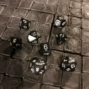 Set of Fuuck Yeah dice - 8 dice total Dungeons and Dragons, Pathfinder Dungeon