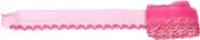 Rosy Lace Trim Bridal Ribbon for DIY Crafts Wedding Decorations Doll Skirts Soft Mesh Material Eye Catching Floral Design for Home Decor Present Wrapping