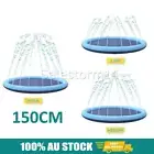 150cm Pet Toy Inflatable Sprinkler Splash Spray Mat Outdoor Water Pool Play Pad
