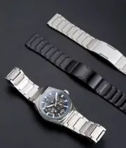 22mm 23mm Watch Strap Bracelet for ZENITH DEFY Stainless Steel Replacement Band
