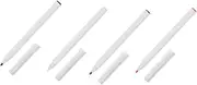 Gatuida 4 Pcs Pens for Tattoo Positioning Professional Use Tattoo Locating Pens Precise Line Drawing for Salon and Eyebrow Art Safe Medical Grade Material