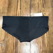 Boden Women’s Size 16-18 Boy Short Swim Bikini Bottoms Black New With Tags