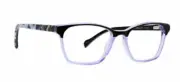 NEW Vera Bradley Dylan Plum Pansies 4715 Plum Pansies Eyeglasses