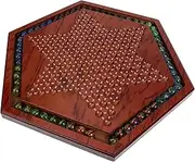 Totority 1 Set Hexagonal Wood Checkers Plate Gadget Tools Fruit Products Storage Checkers Artificial Coasters Storage Artifact Drawer Table Rack Drawer Decoration Pet Glass Brown