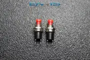 2 PCS PUSH BUTTON SWITCH SPST MOMENTARY MINI BUTTON 3 AMP 125V 2 PIN NB-602PA