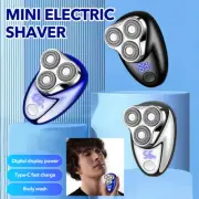 LCD USB Rechargeable Portable Electric Shaver Mini Shaver Business Razor For Men