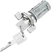 SOLUSTRE Car Ignition Lock Cylinder With Key Automotive Replacement Ignition Lock Cylinder Vehicle Accessory Compatible For LC1426